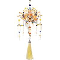 艺模艺模凤冠 3D立体拼图金属拼装模型手工diy送车载挂饰摆件朱雀