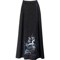 【唯品】绣花传统新中式国风夏半身裙国风