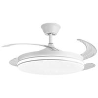 荣事达（Royalstar）风扇灯吊扇灯北欧餐厅卧室简约全光谱护眼满天星灯具42寸包安装