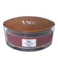 WOODWICK美国治愈白噪音壁炉蜡烛香薰卧室香薰 温润木香-红衫木453g 无盒
