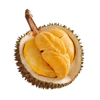 京鲜生马来西亚新鲜黑刺榴莲D200液氮冷冻水果3.5-4.0斤 源头直发