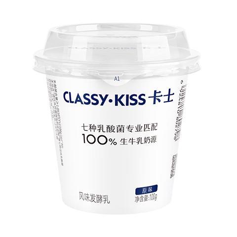 卡士 乳酸菌原味酸奶 100g*6杯