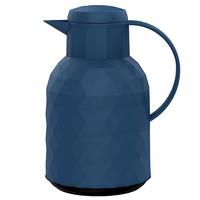 乐唯诗 保温壶户外家用车载保温瓶热水瓶暖水壶玻璃内胆开水瓶暖壶暖瓶 钻纹保温壶【按压款】嫩绿 1.4L