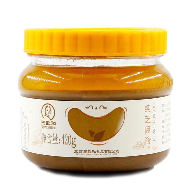 王致和 纯芝麻酱420g 拌热干面 凉菜火锅蘸料 调味酱 芝麻香味浓