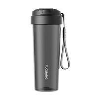 富光大容量tritan塑料随手茶水杯子便携男女士运动户外夏季680ml 【Tritan材质】黑色680ml
