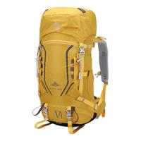 艾王专业登山包男女大容量牛津布背包户外徙步40升超轻旅行双肩包 黄色（二代款） 40L 黄色（升级款）