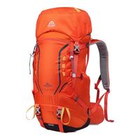 艾王专业登山包男女大容量牛津布背包户外徙步40升超轻旅行双肩包 橙色（经典款） 40L