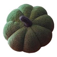 派客思可爱迷你小南瓜抱枕靠垫毛绒靠枕沙发装饰南瓜头万圣节波点 绿色南瓜 28cm