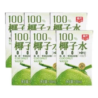 春光 100%纯椰子水 100ML*6