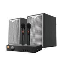 BBS KTV功放音响家庭ktv音响套装全套设备卡拉OK家庭影院音箱专业唱歌套装家用K歌一体机TK6黑