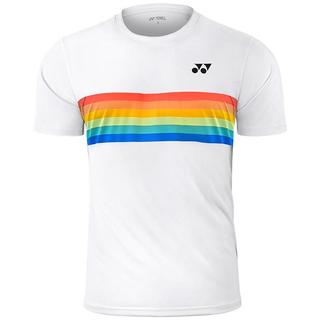 YONEX尤尼克斯羽毛球服男女速干短袖t恤上衣115063比赛服yy 215063白色 女款 M