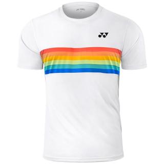 YONEX尤尼克斯羽毛球服男女速干短袖t恤上衣115063比赛服yy 215063白色 女款 M