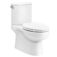 美标分体座便器温斯登3/6L冲落式双冲水缓降盖板座便器2395 2136 2136分体虹吸式马桶 400mm