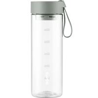 苏泊尔(SUPOR)塑料杯大容量运动水杯男女士高颜值杯子便携太空杯水杯子 椰子灰 650ml