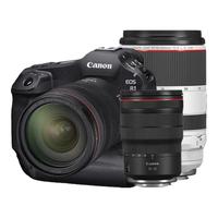  Canon/佳能 8K视频 全画幅专业相机套装+RF大三元三镜头  双头套机