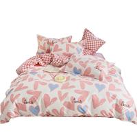 云瑾全棉被套单件纯棉斜纹被罩印花不掉色 幸运兰 被罩180*220cm单人加长 心雅