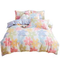 云瑾全棉被套单件纯棉斜纹被罩印花不掉色 花园蜜兔 被罩180*220cm单人加长