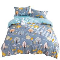 云瑾全棉被套单件纯棉斜纹被罩印花不掉色 愿望树 被罩200*230cm+枕套*2