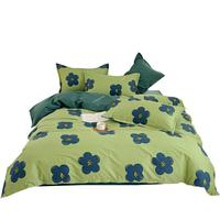 云瑾全棉被套单件纯棉斜纹被罩印花不掉色 花怡梦黄 被罩200*230cm双人