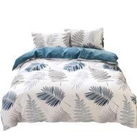 云瑾全棉被套单件纯棉斜纹被罩印花不掉色 叶相随 被罩160*210cm单人