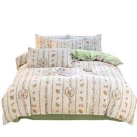 云瑾全棉被套单件纯棉斜纹被罩印花不掉色 爱丽花园 被罩220*240cm双人加大