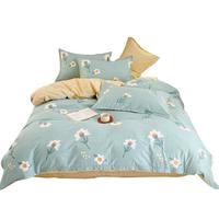 云瑾全棉被套单件纯棉斜纹被罩印花不掉色 清莹花香 被罩180*220cm单人加长 轻盈花香