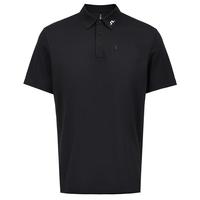 金林德伯格(J.Lindeberg)夏季GOLF运动速干翻领短袖POLO衫男士52513Z013 RPR 黑色 XL