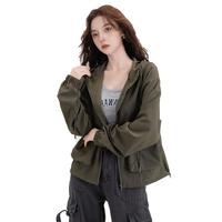 外套女百搭春秋季韩版运动风气质显高好搭配外套
