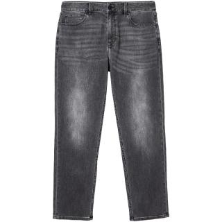 杰克琼斯 杰克·琼斯（JACK&JONES）25年男装夏季903直筒牛仔裤男黑灰色弹力凉感宽松潮流裤子品牌 A16灰牛仔