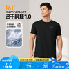 361° 短袖t恤男士春夏季速干衣圆领休闲跑步运动训练652524113H-7 超级黑 L