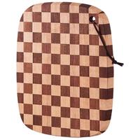 好管家 相思木棋盘格 双面可用 砧板 33*23*1.5 cm