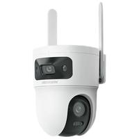 海康威视 4g摄像头室户外终身免充值流量1000万双摄家用监控器360度无死角带夜视全景云台旋转