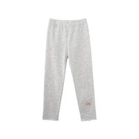 玛米玛卡 MOMOCO儿童裤子夏季童装女童甜美打底裤 银灰色 105