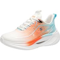 ZHR休闲运动鞋网面透气户外跑步鞋软底男女鞋 CX91白橙(女)35