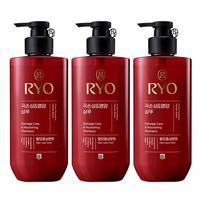吕（Ryo）红吕受损护理洗发水480ml*3韩国爱茉莉染烫修护洗发露