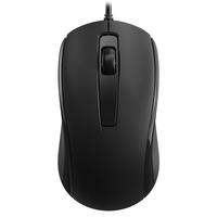 B.O.W航世 M139U 有线鼠标 企业采购 轻音商务办公安静舒适鼠标 对称笔记本电脑家用通用鼠标  黑色 139U 有线鼠标-黑色