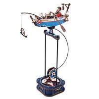  ROKR/若客 diy木质拼图积木拼装模型 儿童船玩具