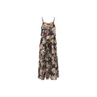 【繁花】优雅层叠荷叶摆内搭吊带裙女夏度假风连衣裙FR7063