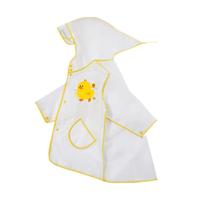 贝瑞加(Babyprints)儿童雨衣男女宝宝全身雨披幼儿园雨具斗篷式小雨衣 黄M