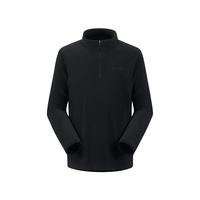 巍德(VAUDE)抓绒衣男内胆保暖立领polartec抓绒衣 冬季夹克外套VG2412130黑M VAUDE黑丨金标p棉 M(116-135斤)