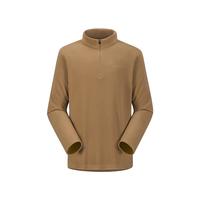 巍德(VAUDE)抓绒衣男内胆保暖立领polartec抓绒衣 冬季夹克外套VG2412130棕2X 全麦棕 2XL