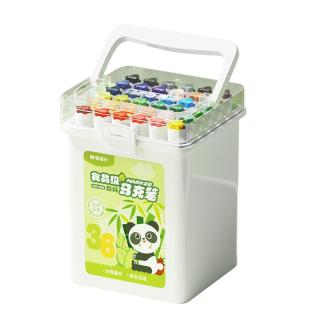 晨光 文具36色食品级马克笔 三角杆双头水性彩笔 记号笔荧光笔绘画生  APMT80C7