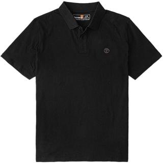添柏岚（Timberland）男装短袖POLO衫夏季通勤透气宽松|A63YQ A63YQ001/黑色 M