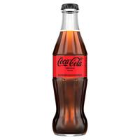 可口可乐 Coca-Cola无糖泰国 碳酸汽水玻璃瓶250ml*12【效期2025-03-18】