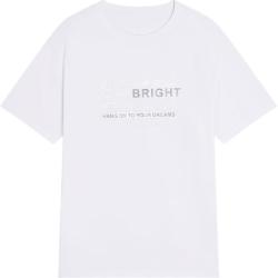 京东京造 短袖男士t恤男抗菌防螨 bright白色 L