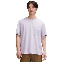 露露乐蒙lululemon丨Fundamental™ 男士宽松款 T 恤 速干 LM3ERVS 苍空紫 M 丁香紫