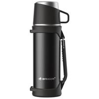 邦达（bangda）（BDH50）316不锈钢保温壶杯大容量户外泡茶水壶全钢车载水杯子 黑色 1800ml