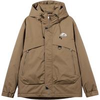 【男女同款】山系户外连帽廓形高密保暖工装休闲男式羽绒服