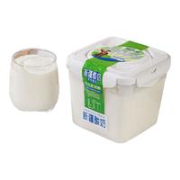 热西塔新疆酸奶1kg大桶装原味低温酸奶全脂风味发酵乳水果捞 新疆酸奶1000g*1桶
