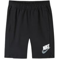 NIKE 耐克童装男童短裤夏季儿童休闲运动裤子 正黑色 150 /63 【身高140-152cm】